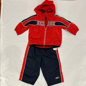 Reebok Red and Black Kids Matching Set